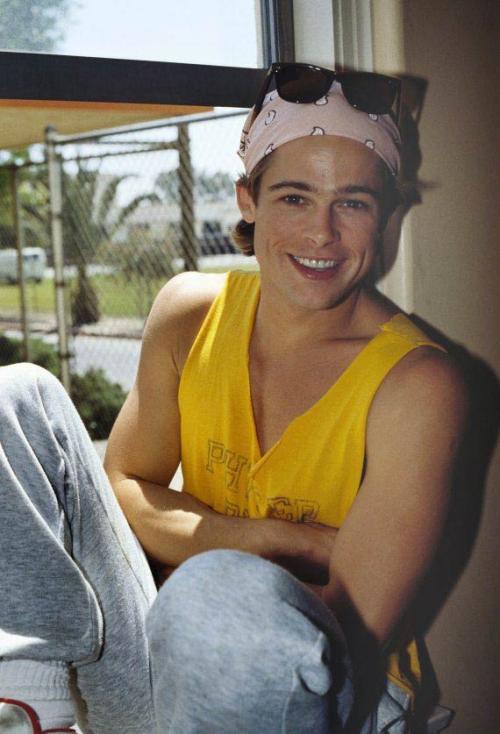 Bred Pitt gənclikdə