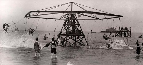 Suda elektrik-karusel. Çikaqo, 1921-ci il