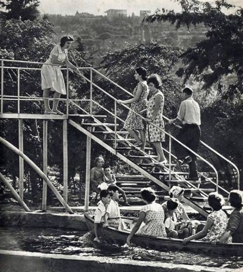 Bakı bulvarında kiçik Venesiya, 1964-cü il