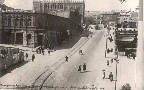 İstiqlaliyyət küçəsi, Bakı, 1900-cu il