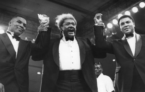 Mayk Tayson və Məhəmməd Əli birlikdə, 1989-cu il