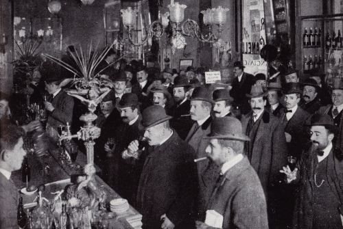 Biznesmenlər. Milan, 1920-ci illər