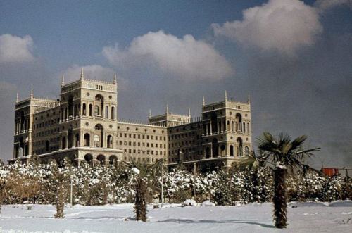 Hökumət Evi, Bakı, 1974-cü il