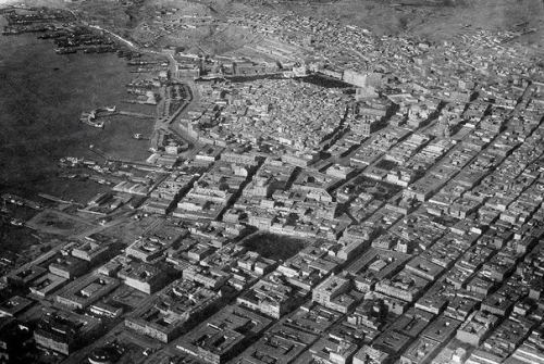 Bakıya quş baxışı, 1917-ci il
