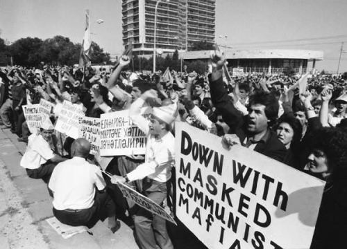 Kommunist mafiyasına etiraz. Mart, 1991-ci il