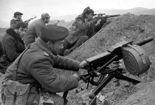 Goranboy rayonunun Todan kəndinin müdafiəçiləri