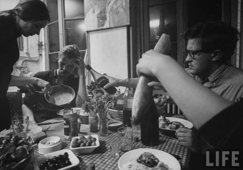 Parisdə tələbə həyatı, 1961-ci il