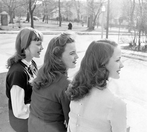 Saç düzümləri, 1940-cı illər