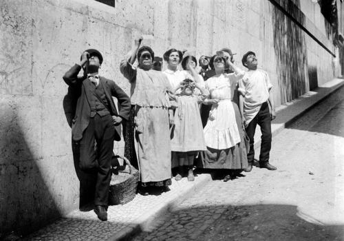 Lissabonda günəş tutulması