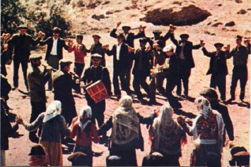 Naxçıvanda kənd toyu, 1970-ci il