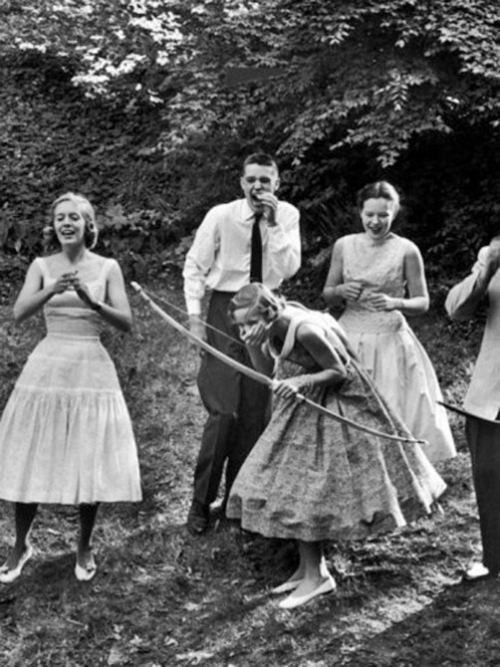 Əylənən gənclər, Nyu-York, 1950-ci illər