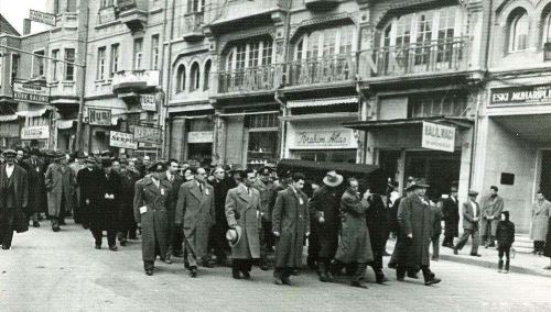 Məhəmməd Əmin Rəsulzadənin dəfni. 6 Mart 1955-ci il