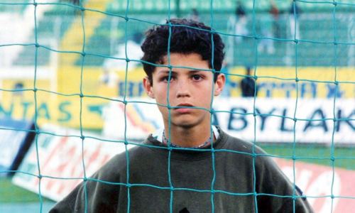 Kriştiano Ronaldo 13 yaşında ikən