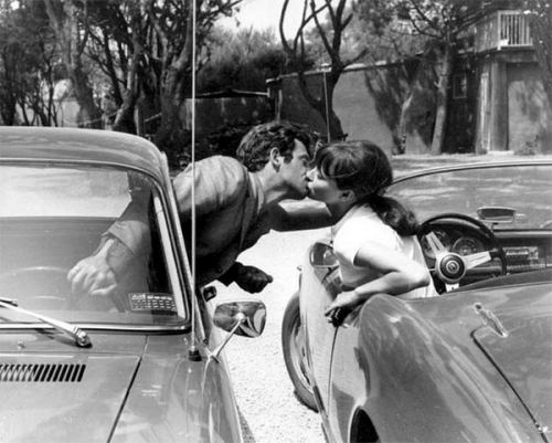 Anna Karina və Jan-Pol Belmondo