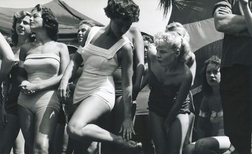 Gözəllik müsabiqəsinin iştirakçıları. Los-Anceles, 1960-cı illər