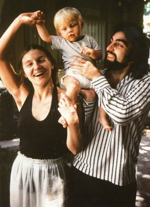 Leonardo DiKaprio valideynləri ilə