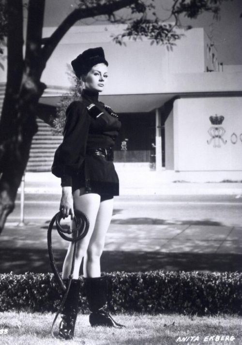 Anita Ekberq, 1950-ci illər