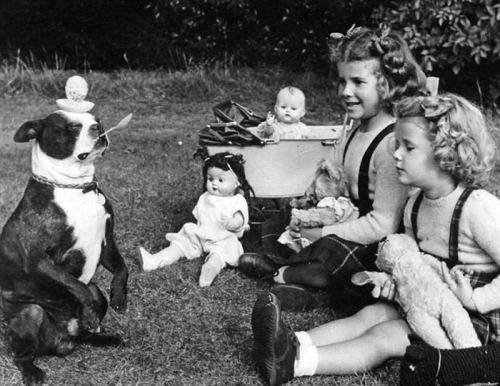 Qızlar itə yeni fəndlər öyrədirlər, 1930-cu illər