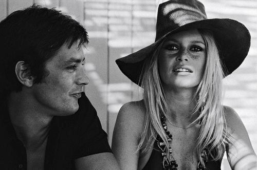 Bricit Bardo və Alen Delon