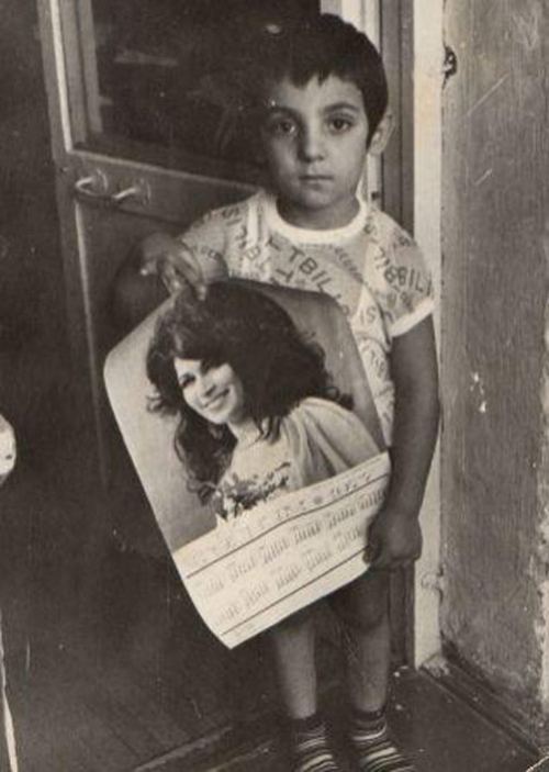 Bəhram Bağırzadə uşaq yaşlarında