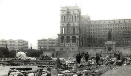 Azadlıq meydanı, 22 yanvar 1990-cı il