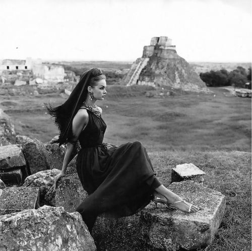 Cin Şrimpton. Meksika, oktyabr 1962-ci il